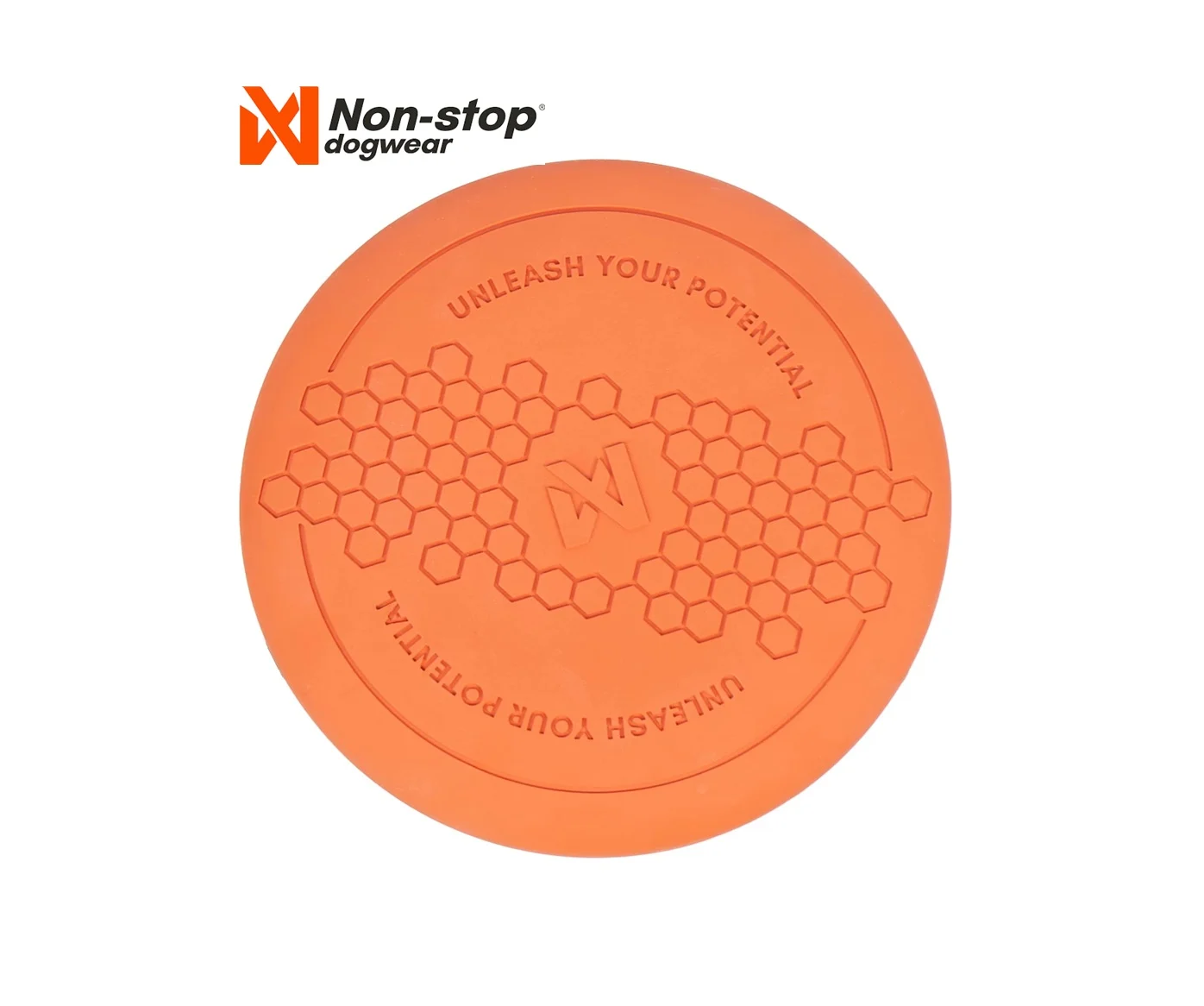 Non-Stop Dog Flying Disc Orange/Black