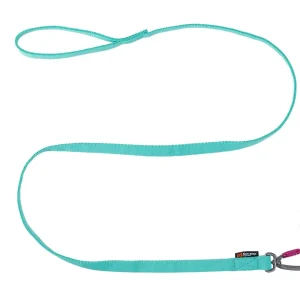 Non-Stop Dogwear Bungee leash aqua 23mmx2,8m