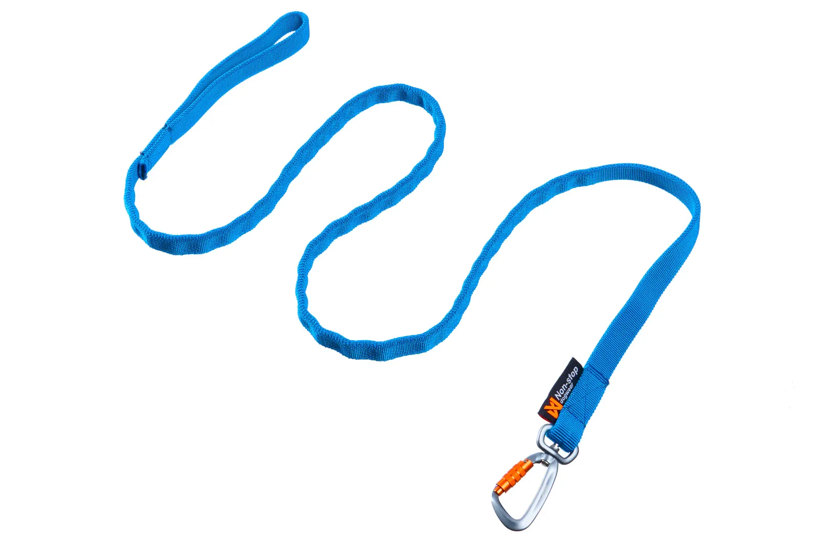 Non-Stop Dogwear Bungee leash blå 23mmx2m