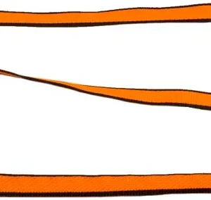 Non-Stop Dogwear Bungee leash oransje/svart double 2,3cmx2,8m