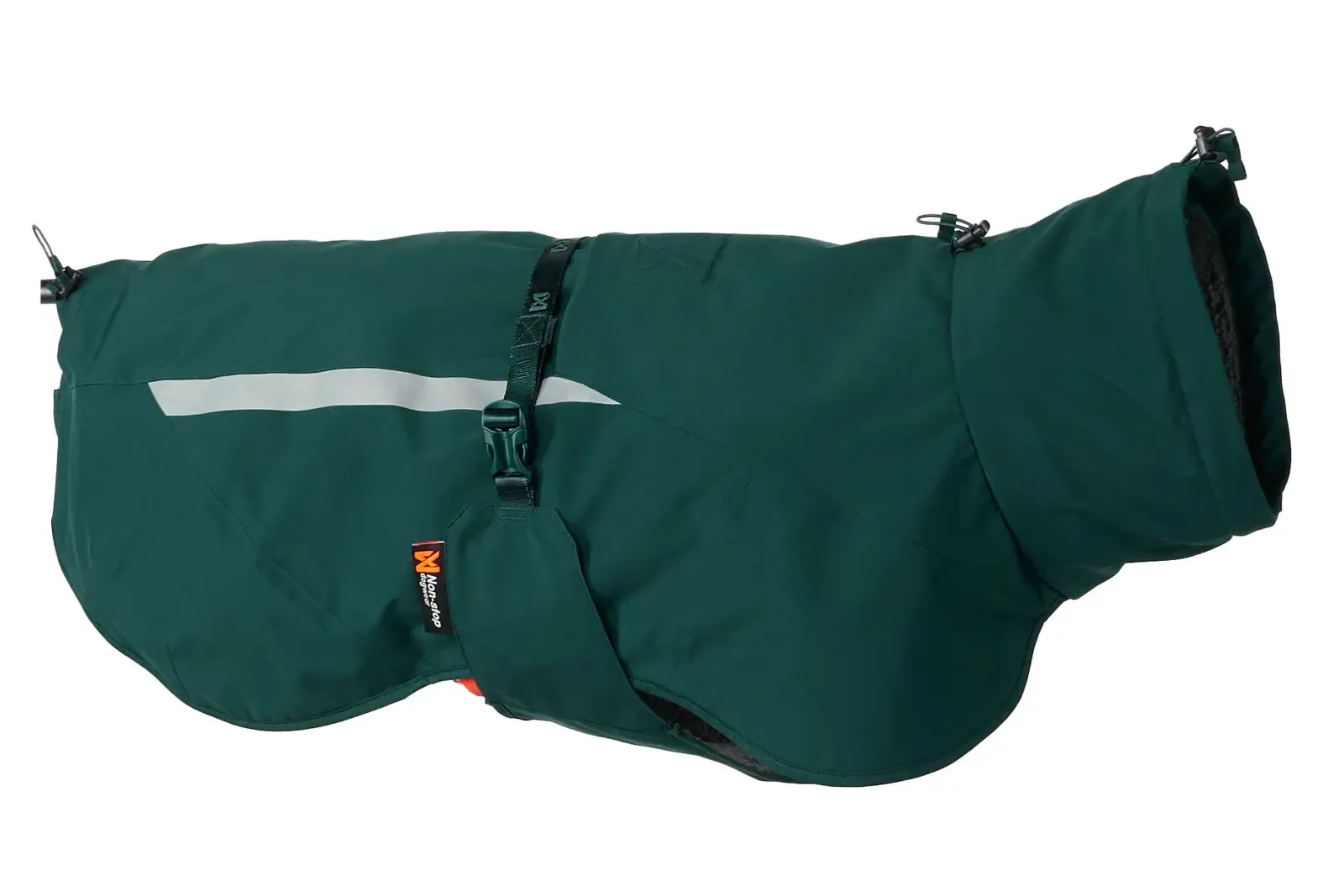 Non-Stop Dogwear Fjord lined raincoat dark teal str 30
