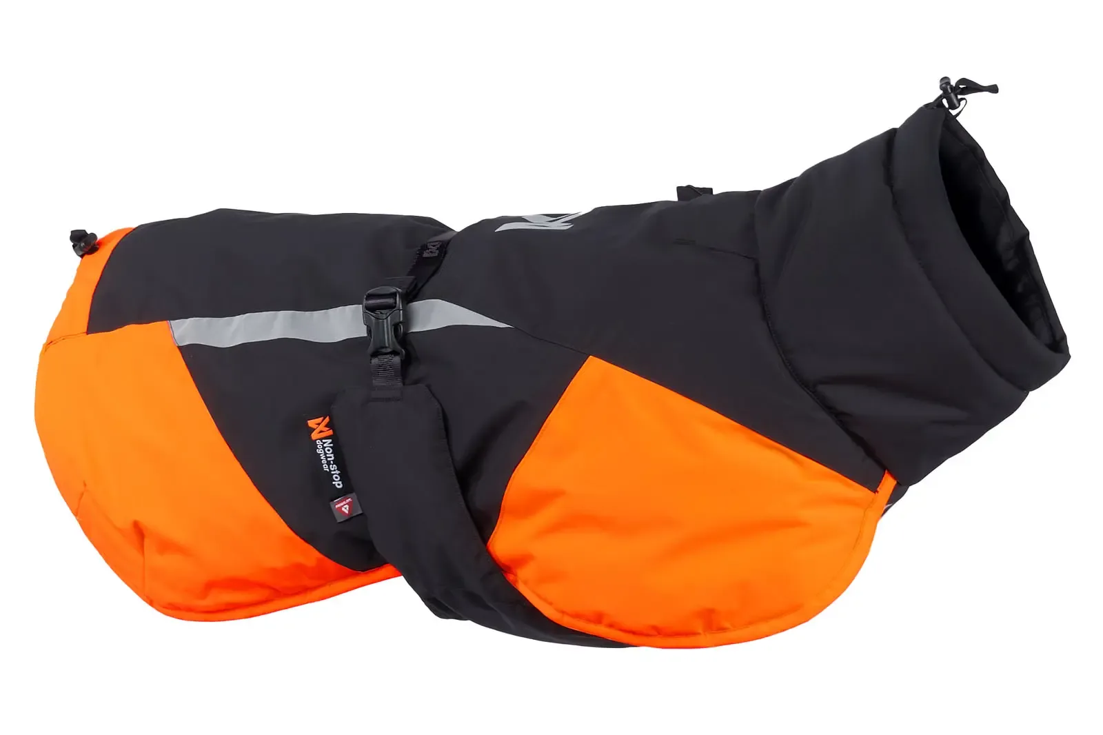 Non-Stop Dogwear Glacier jacket 3.0 black/orange str. 36