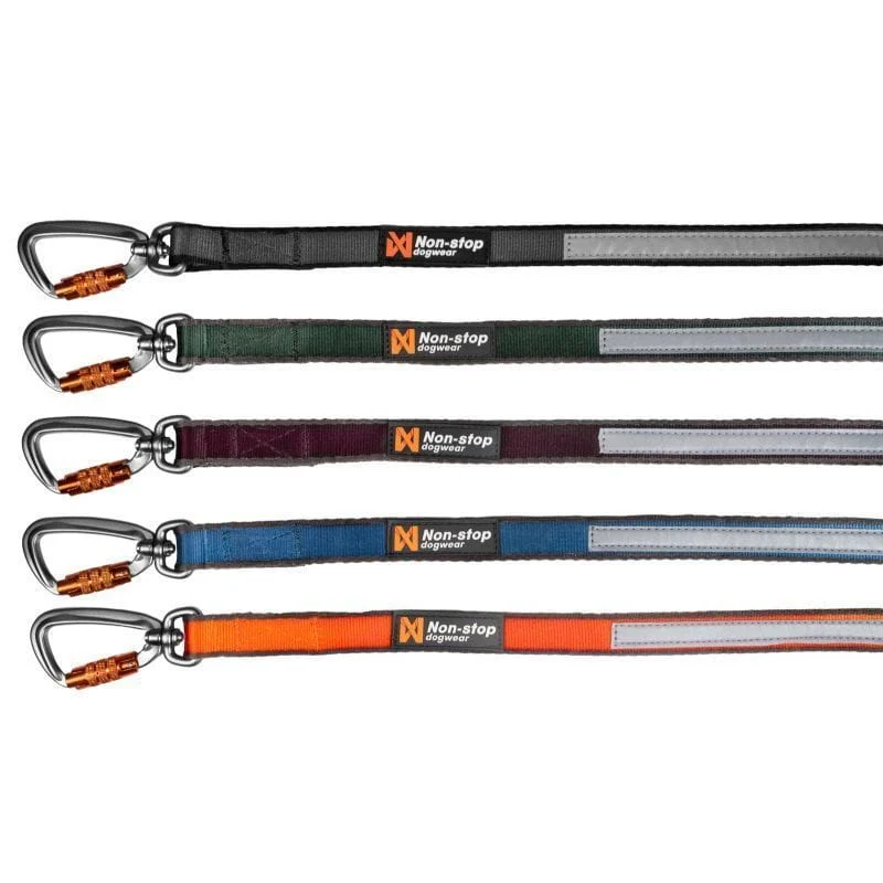 Non-Stop Dogwear Move Leash kobbel blå 15mmx1,5m