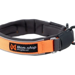 Non-Stop Dogwear Protector halsbånd oransje str. 55