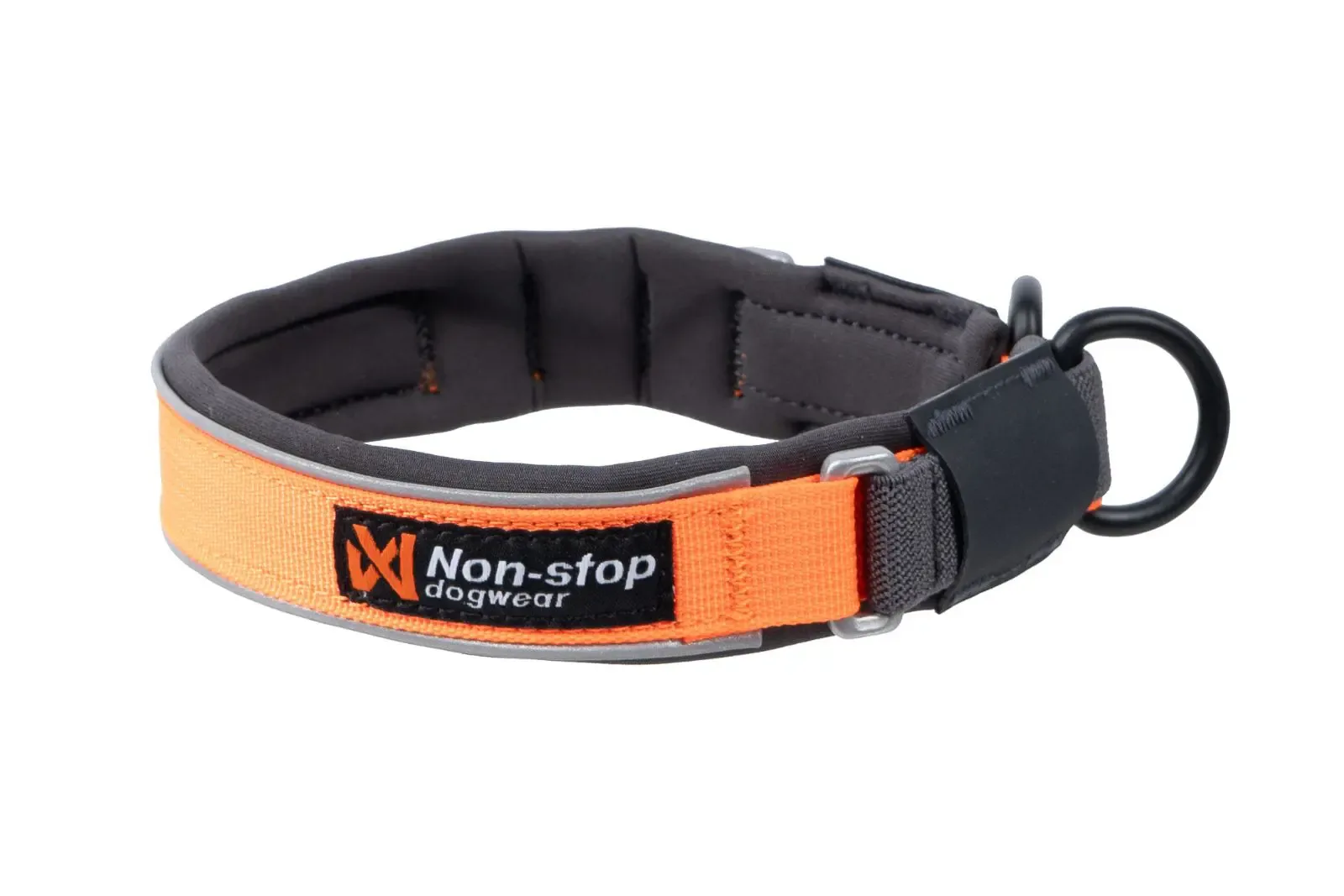Non-Stop Dogwear Protector halsbånd oransje str. 55