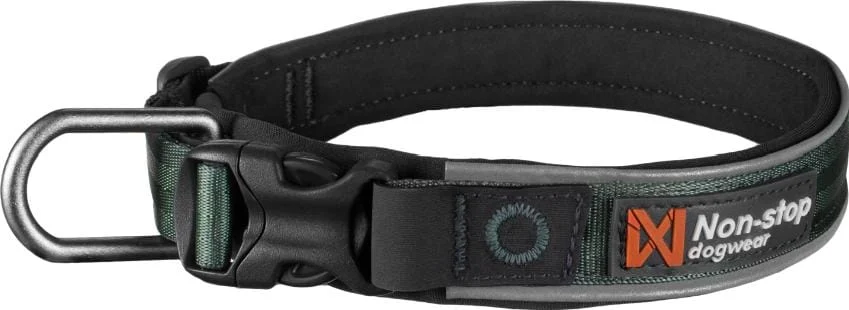 Non-Stop Dogwear Roam halsbånd grønn str. XS