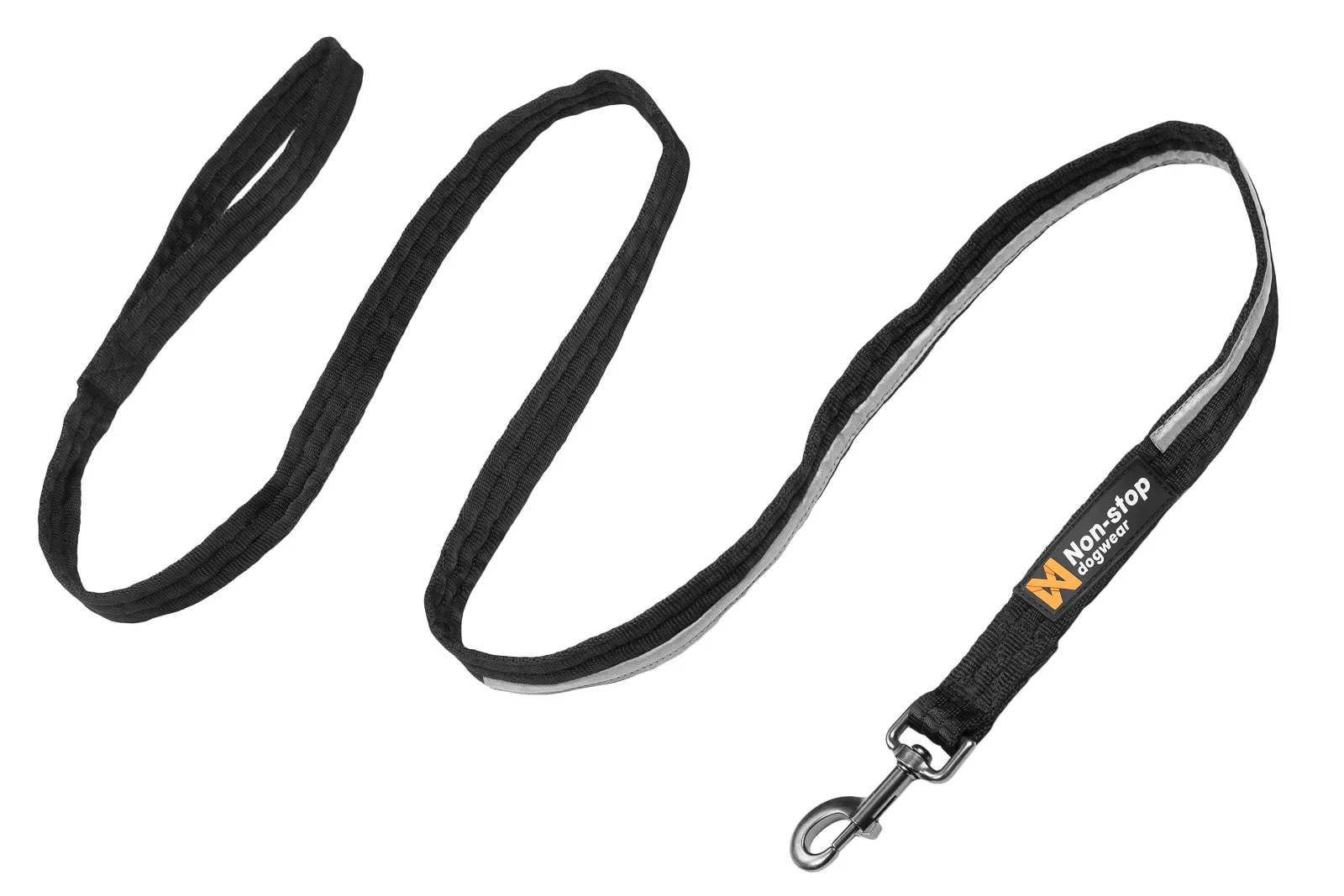 Non-Stop Dogwear Strong leash svart 1m