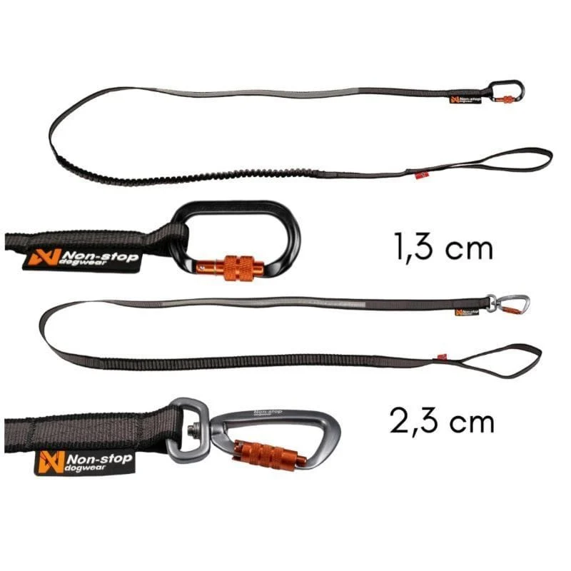 Non-Stop Dogwear Touring Bungee leash 3,8mx23mm