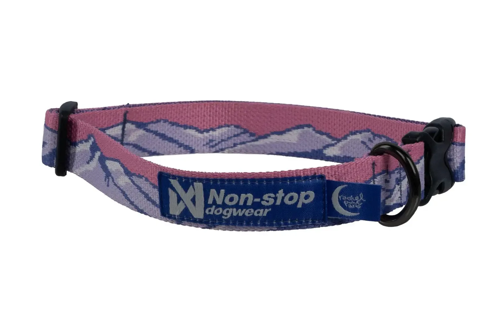 Non-Stop Dogwear Trail quest halsbånd Rachel Pohl edition purple/pink str L