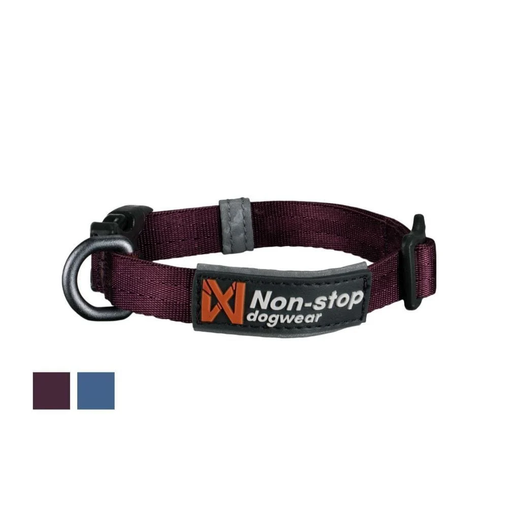 Non-Stop Dogwear Tumble halsbånd lilla str. XS
