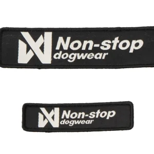 Non-Stop Dogwear WD patch black/white 38mm