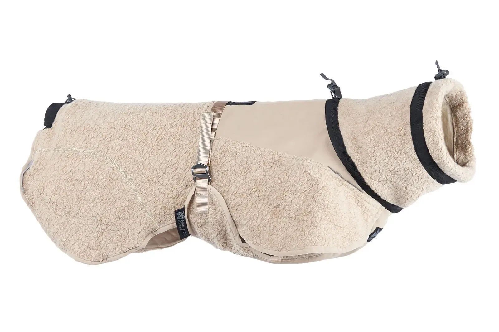 Non-Stop Dogwear Wool Dog Jacket sand str 65