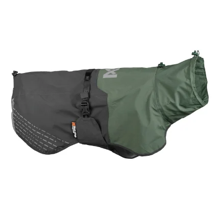 Non-Stop Fjord Raincoat, Grey/Green, 65