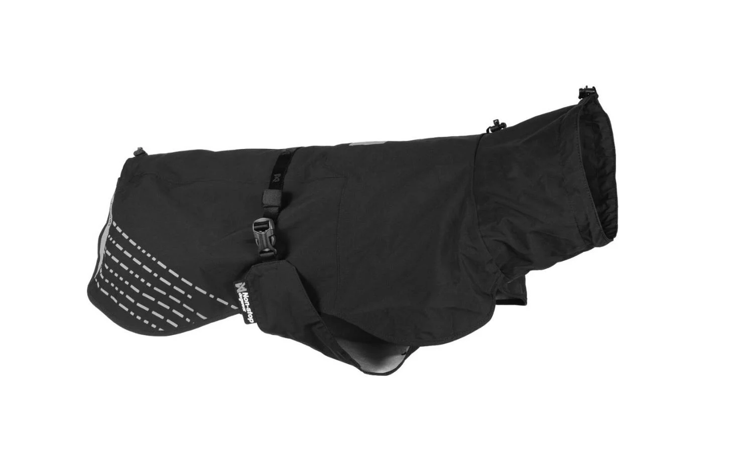 Non-Stop, Fjord raincoat, unisex, black, 80, single