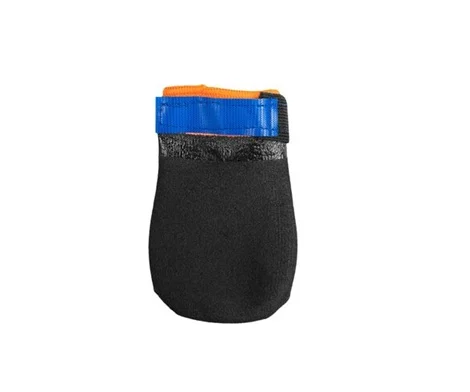 Non-Stop, Protector bootie, unisex, black/orange, M, 4pk