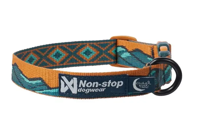 Non-Stop Trail Quest Collar Rp Ltd, Teal/Oak, M