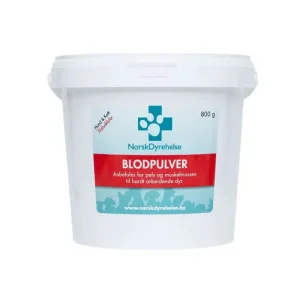Norsk Dyrehelse Blodpulver 800 gr.