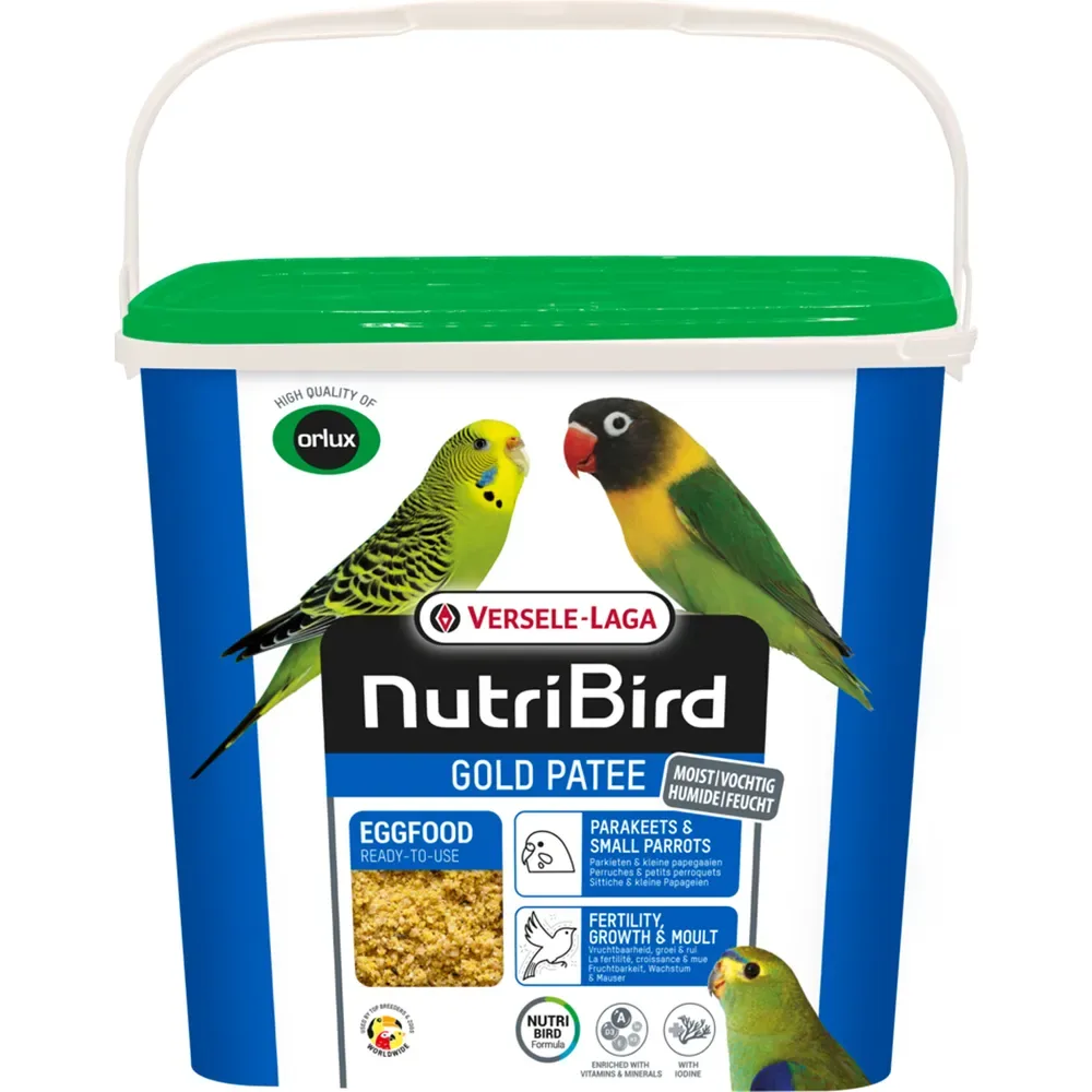NutriBird Eggefôr Undulat Gold Patee 5kg
