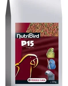 Nutribird P15 Papegoj Underhållspelletstropical 10Kg