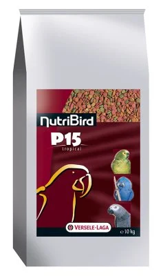 Nutribird P15 Papegoj Underhållspelletstropical 10Kg