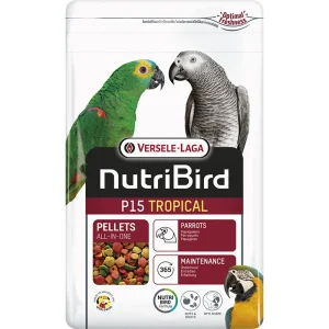 Nutribird pellets papegøye P15 tropical 10kg