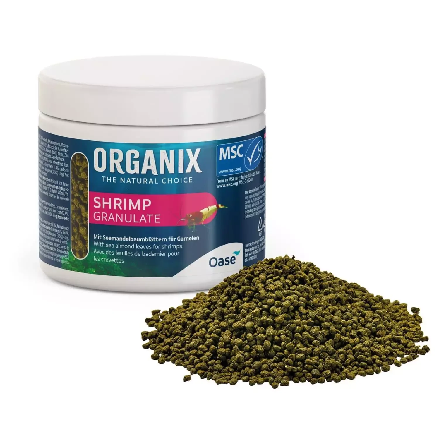Oase Organix Shrimp Granulate 175ml (4)