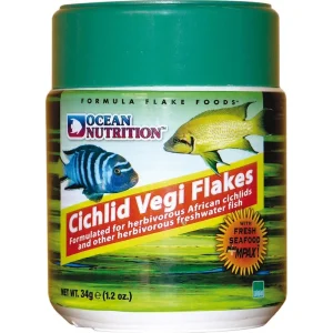 Ocean Nutrition Cichlid Vegi Flakes 71g
