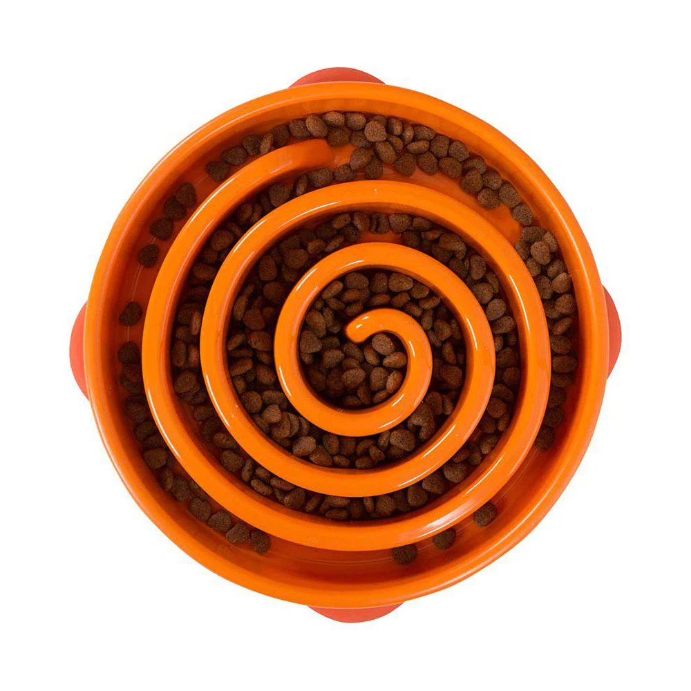 OH Fun Feeder, Slo-Bowl, L, Orange,ø28x5cm. - Image 2