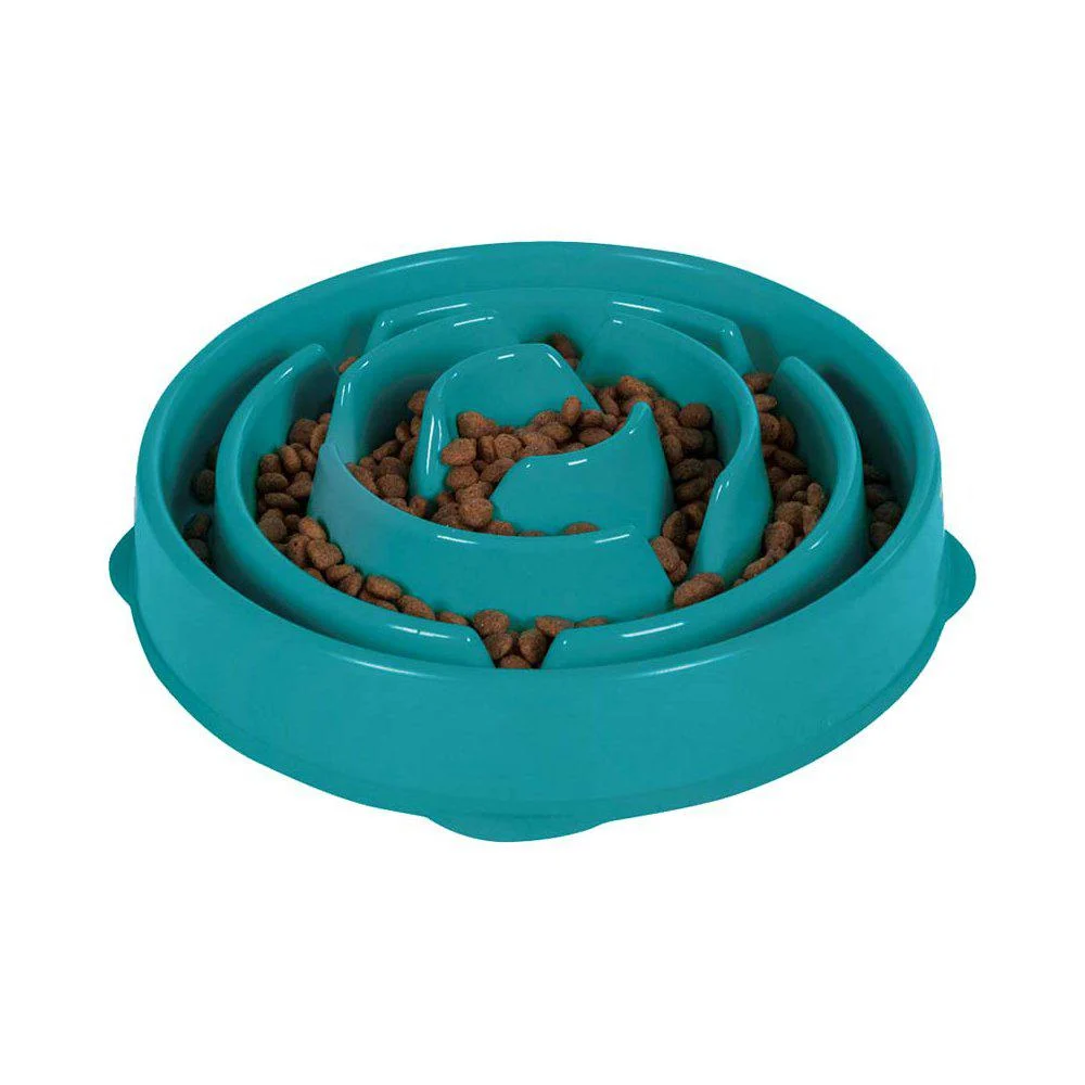 Oh Matskål Fun Feeder Slo-Bowl L Turkosø 28X5Cm 1000Ml - Image 2