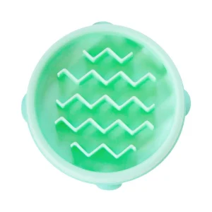 Oh Matskål Fun Feeder Slo-Bowl Xs Mint Ø14X3Cm 180Ml