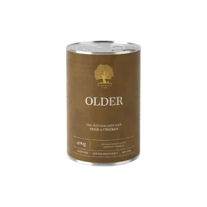 Older Pâté 400g – Kornfri paté med and og kylling for eldre hunder