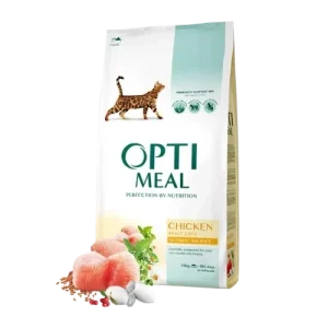 Optimeal Adult & Senior Chicken With Dental Care Tørrfôr Til Katt 4 kg