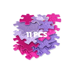 ORTOPEDISK GULV Muffik, Basic, Pink, 28,4×28,4cm.x11stk.