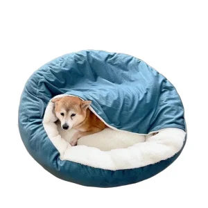 Ortopedisk hundeseng med koseteppe