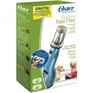 Oster nail/klo filer elektrisk klo/neglfiler 2-speed u/batteri