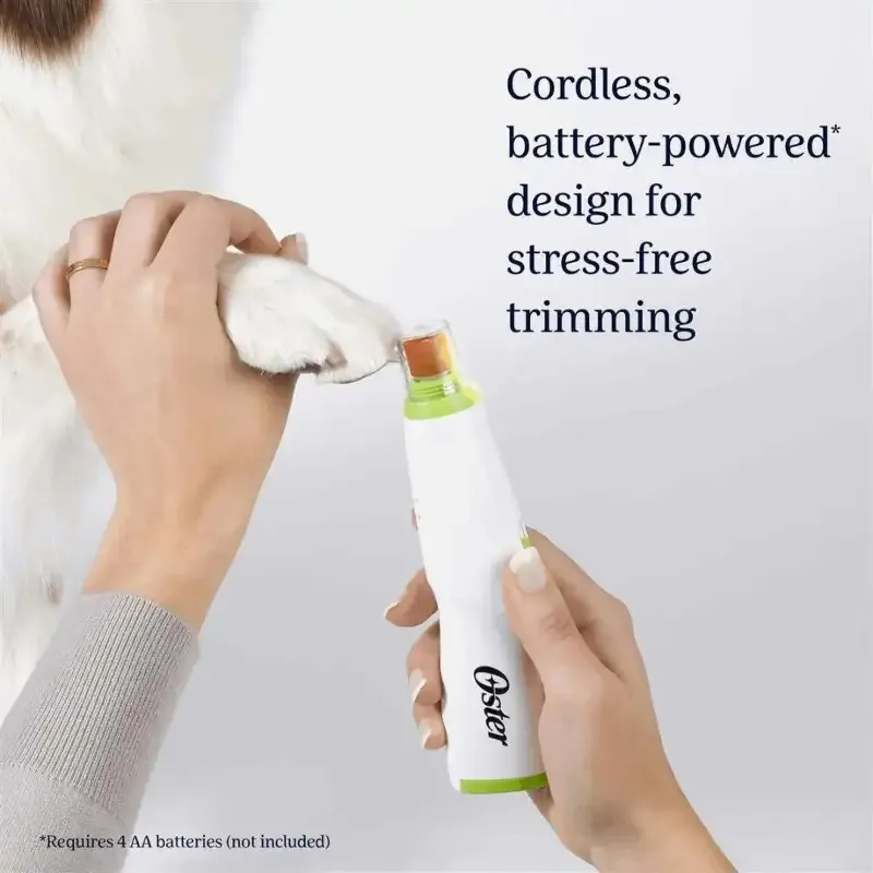 Oster Skånsom Batteridrevet Neglefil