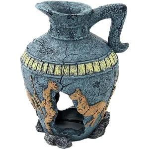 Ozami Clay Pot Blue 10.6×9.2×13.5cm