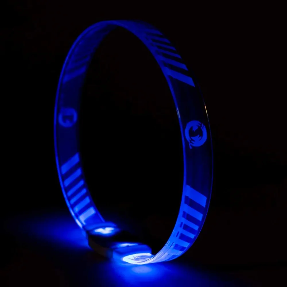 Ozami Flash Led Collar Warrior Multicolour 65cm - Image 2