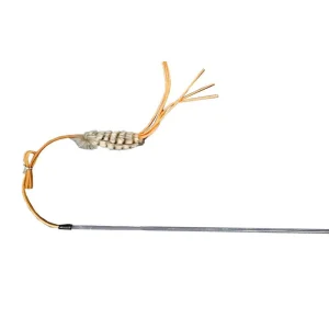 Ozami lekestang Cherokee grå/oransje 90 cm