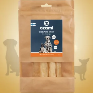 Ozami Tyggepinne Storfehud, 3-pk 20 cm