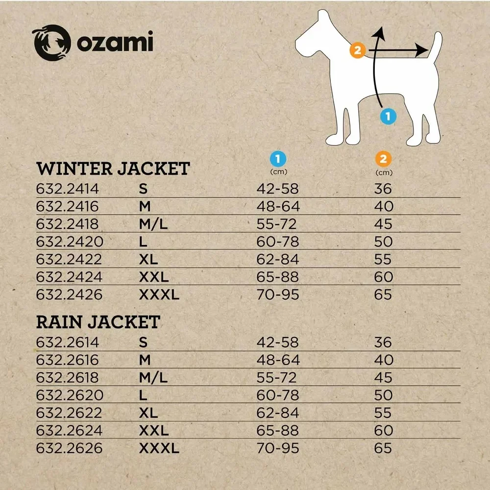 Ozami vinterjakke hund - Image 2