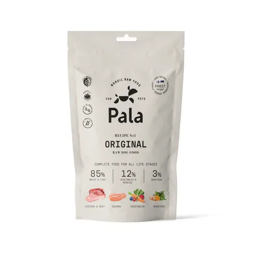 Pala Fullfôr Original – Kylling/storfe/laks 100g