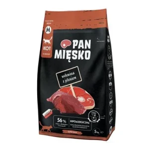 Pan Mięsko Cat okse med hjort Medium