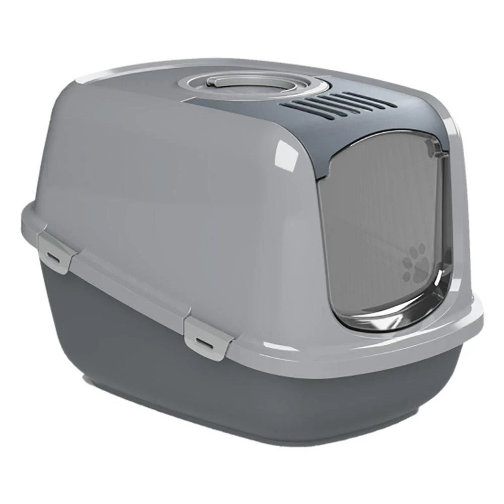 PeeWee Kattedo Ecodome antracit/grå XL 66,5×48,5×46,5cm