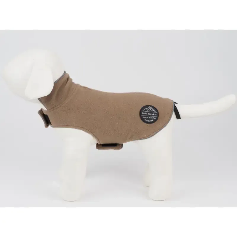 Peppy Buddies fleecejakke, beige