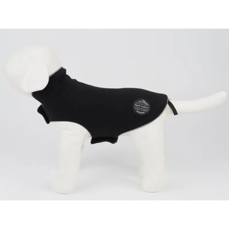 Peppy Buddies fleecejakke, svart