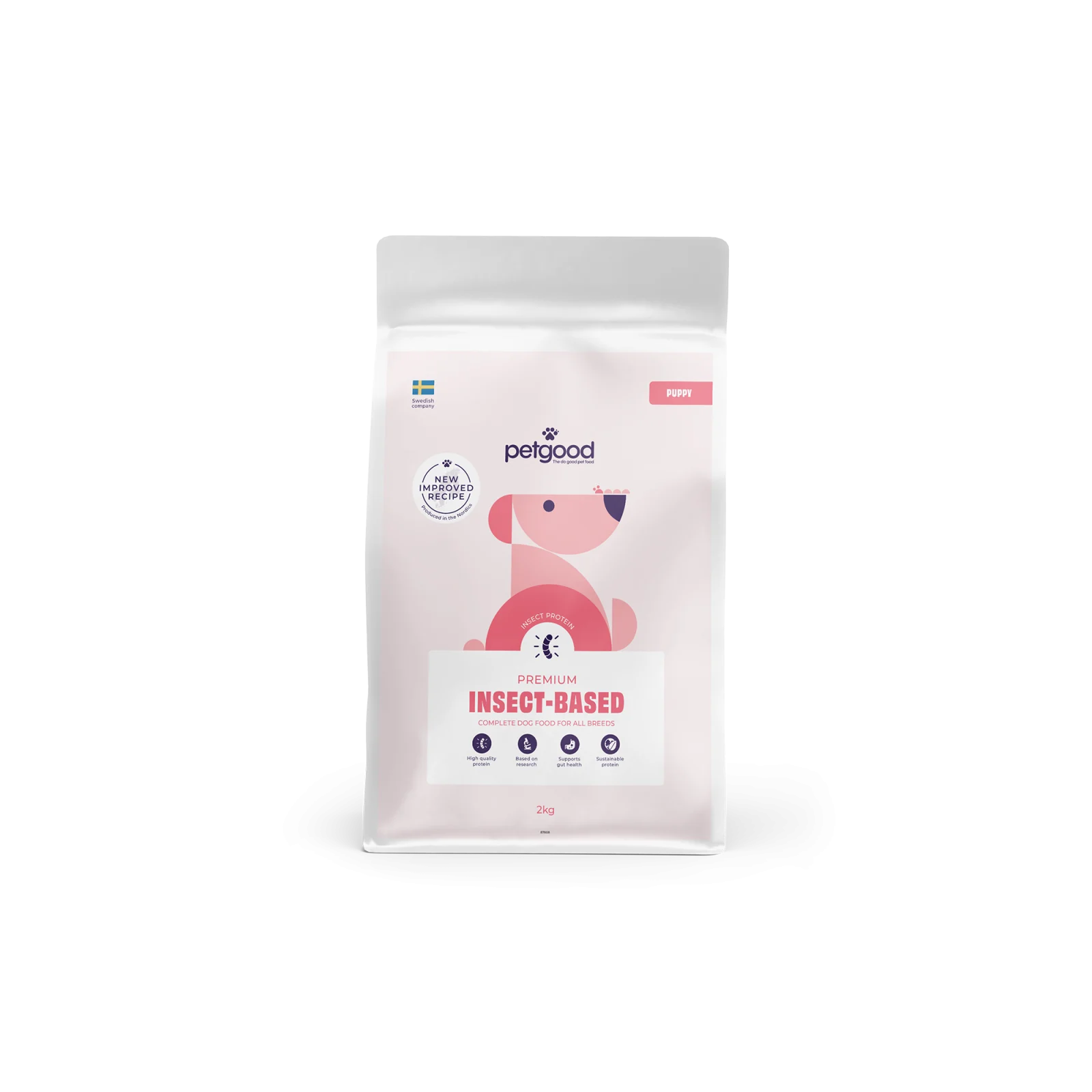 Petgood Insektbasert fullf么r for valper
