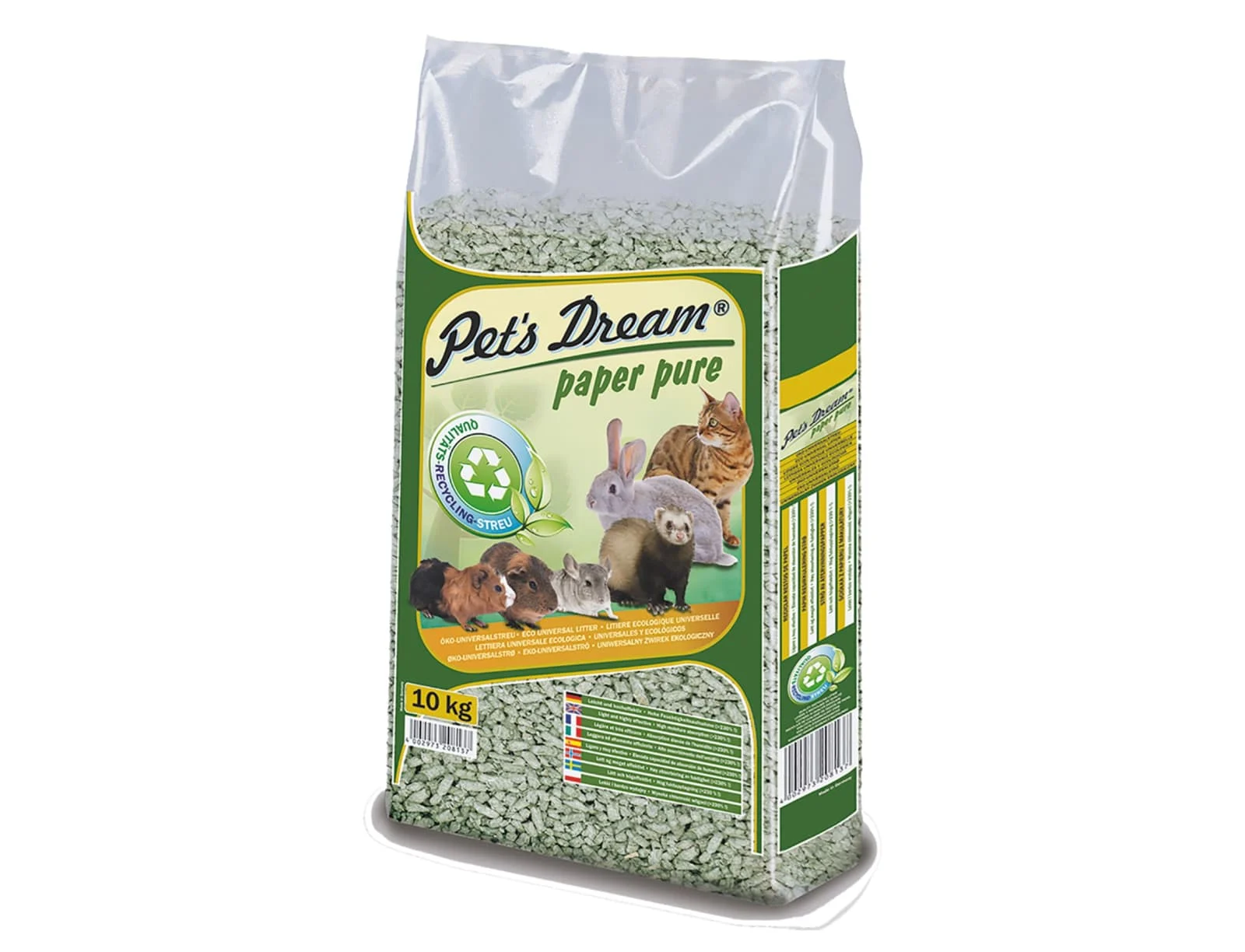 Pet’s Dream Paper Pure Papirstrø 10kg