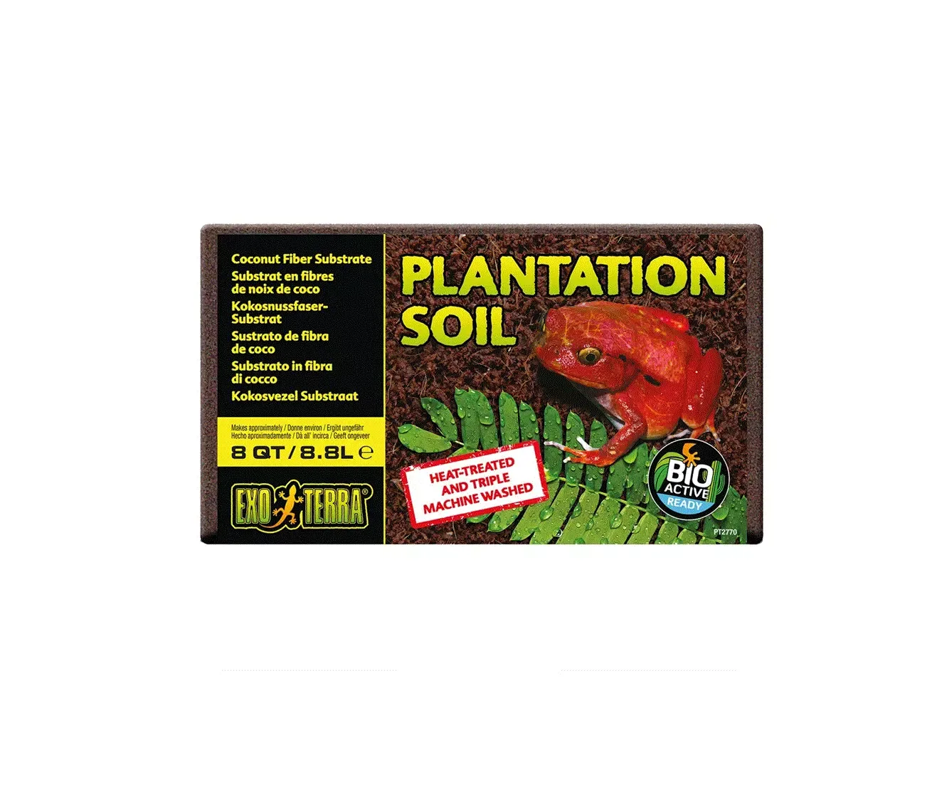 PLANTATION SOIL ExoTerra, 8.8L Tropiskt Substrat