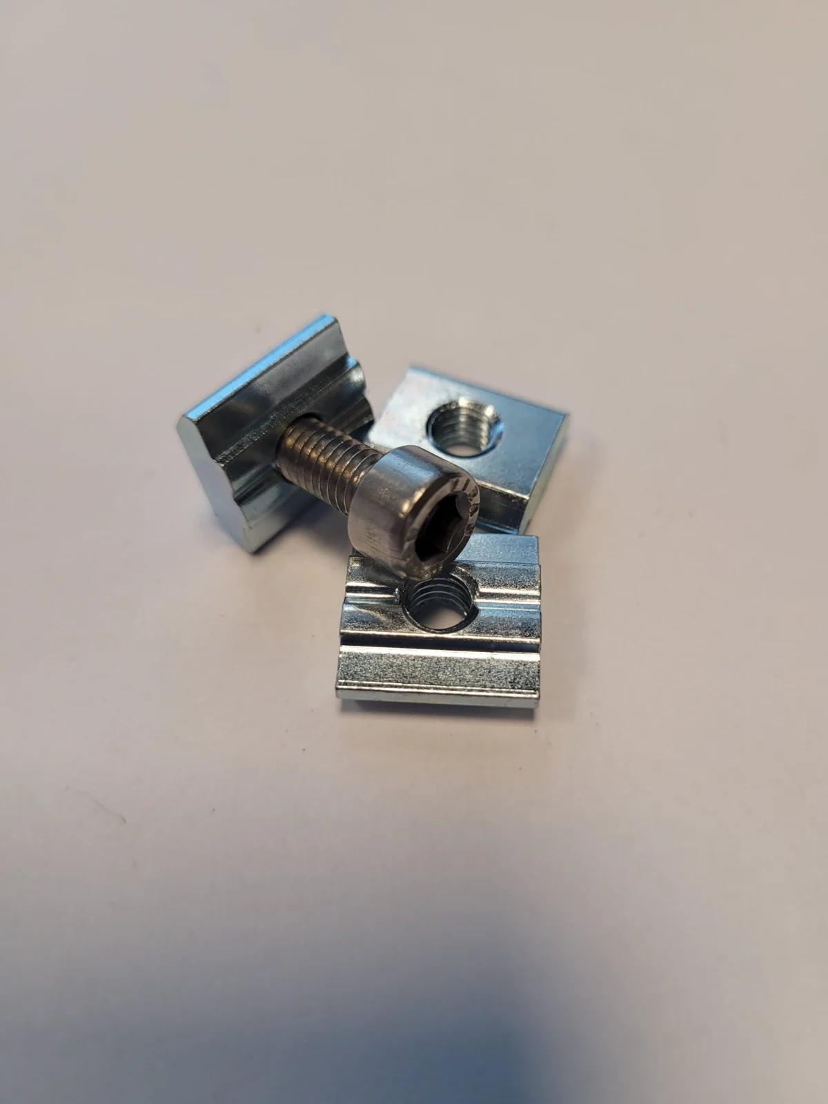Platemutter for Aluminium ski. - Image 2